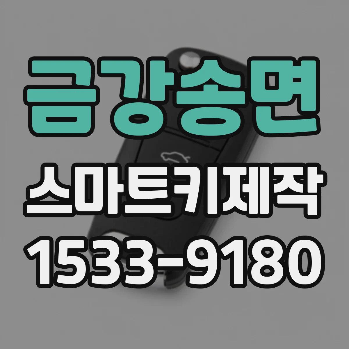 금강송면 스마트키제작