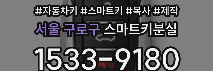 서울 구로구 스마트키분실