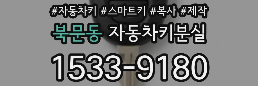 북문동 자동차키분실