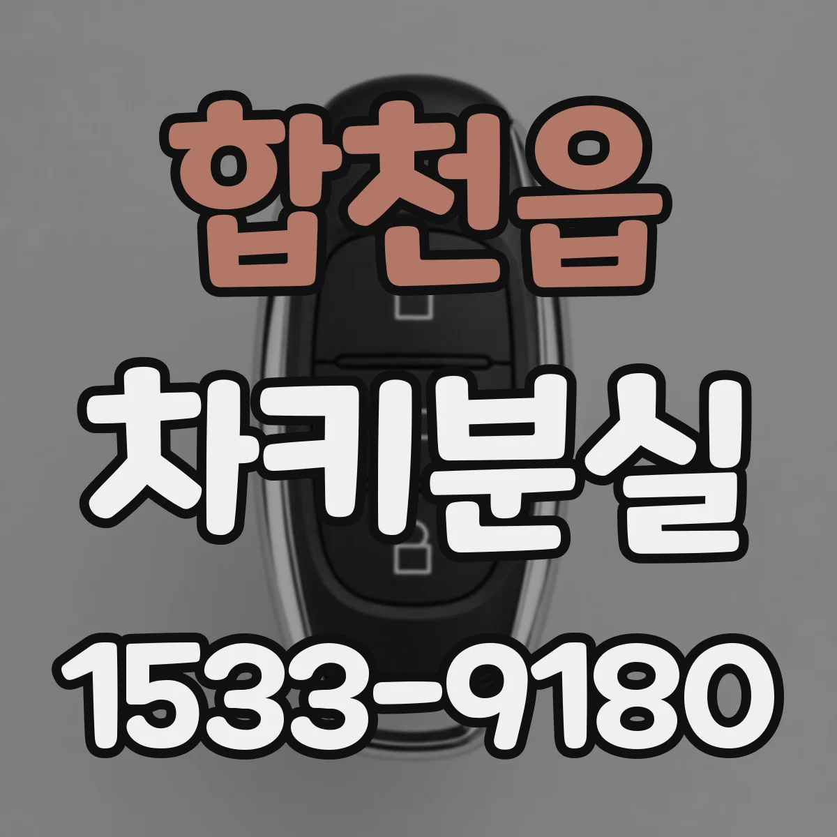 합천읍 차키분실