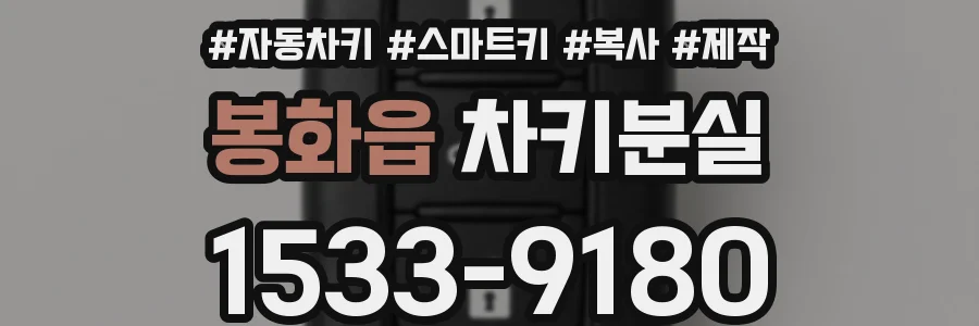 봉화읍 차키분실