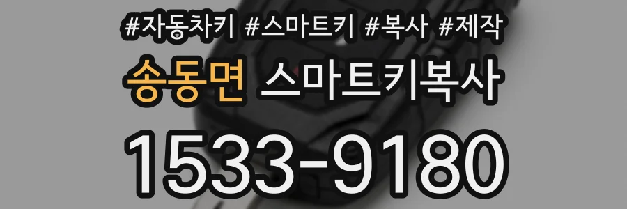 송동면 스마트키복사