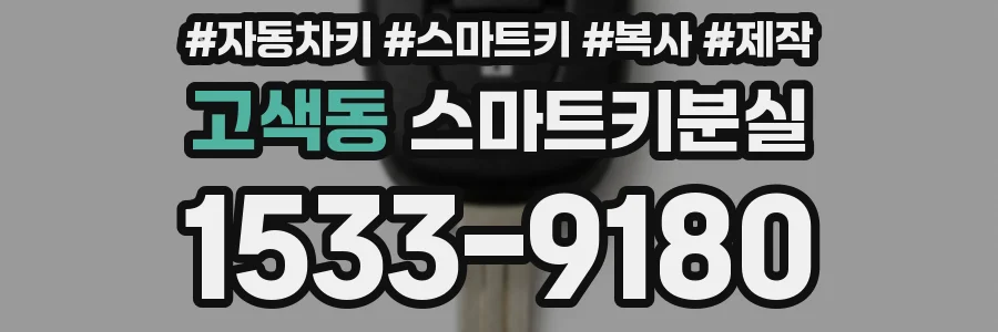 고색동 스마트키분실