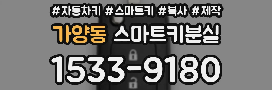 가양동 스마트키분실