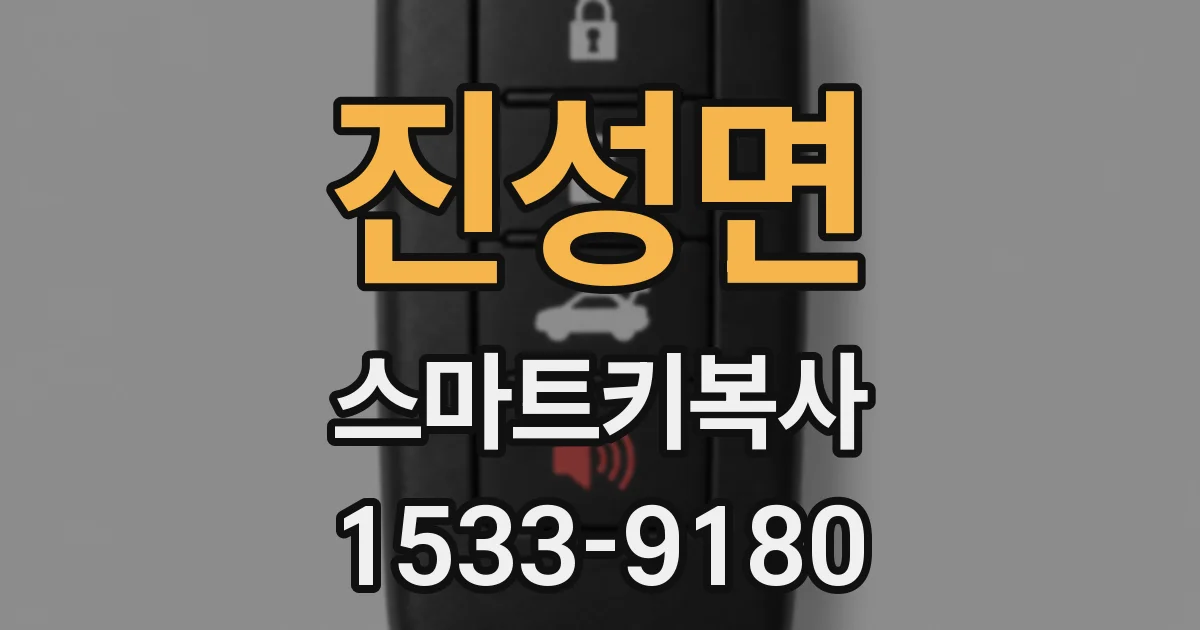 진성면 스마트키복사