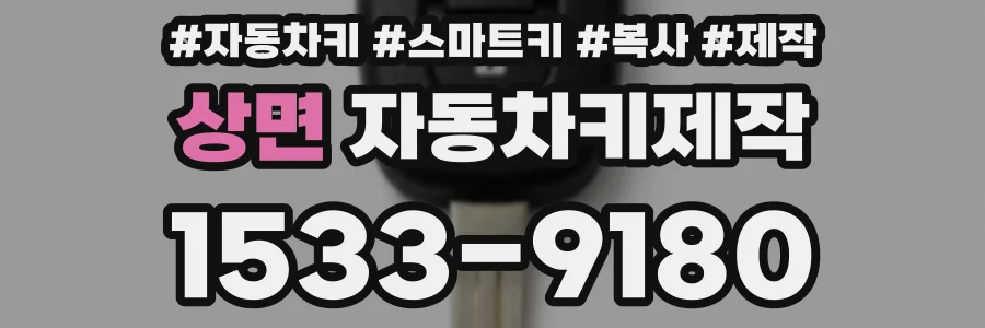상면 자동차키제작