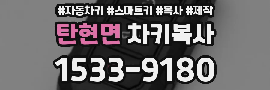 탄현면 차키복사