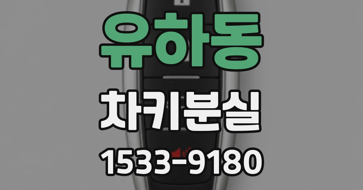 유하동 차키분실