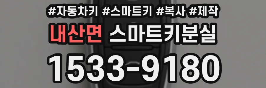내산면 스마트키분실