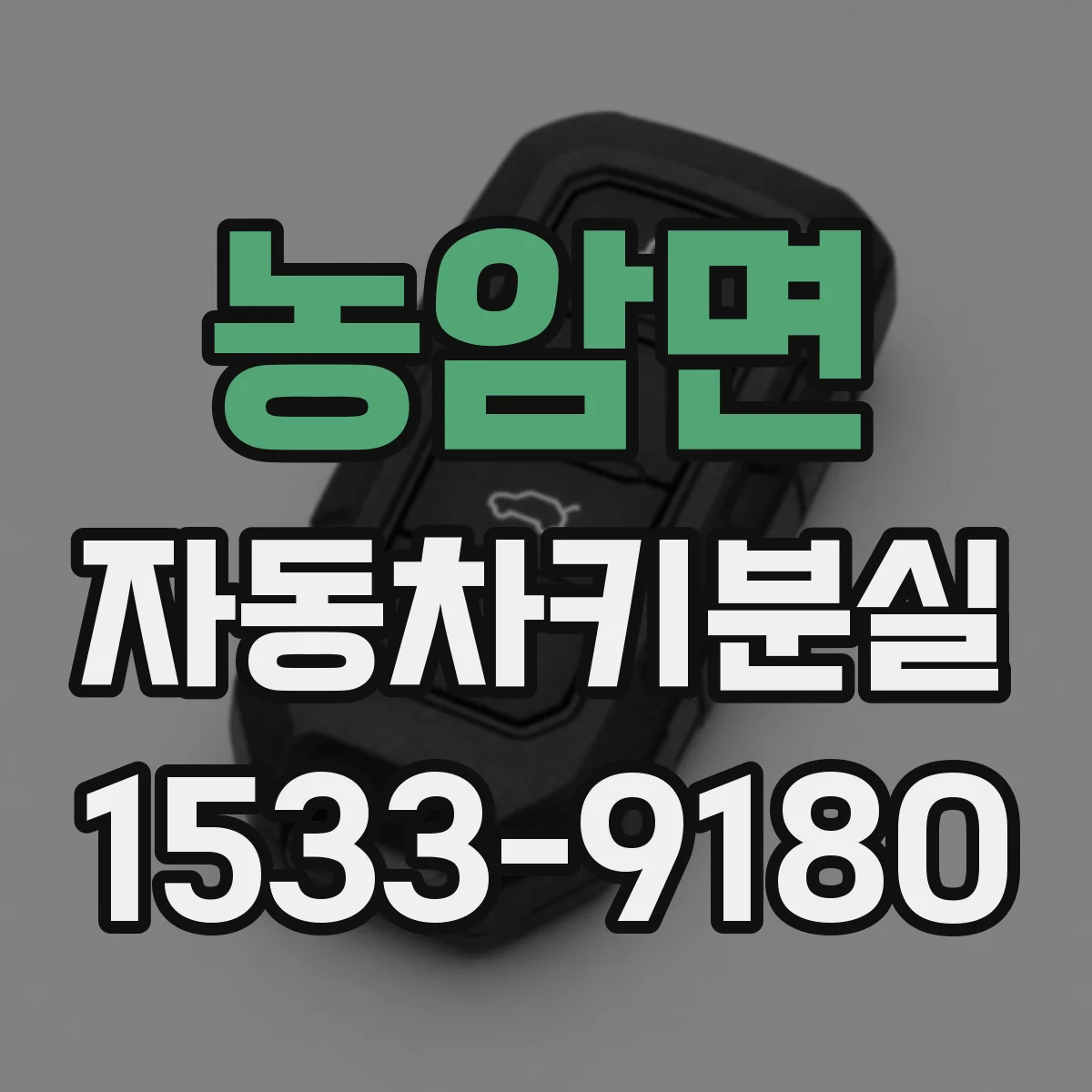 농암면 자동차키분실