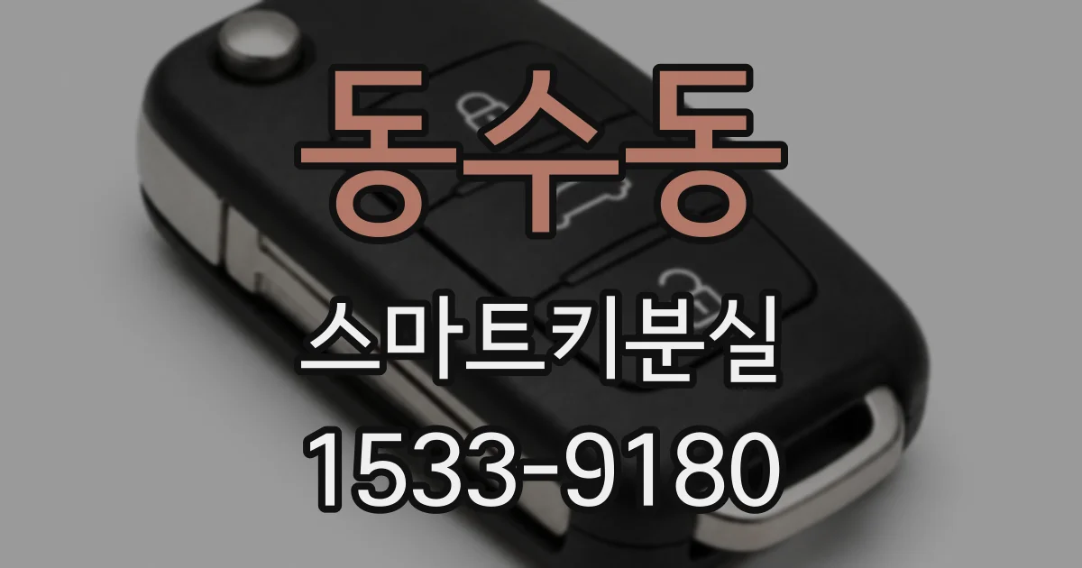 동수동 스마트키분실