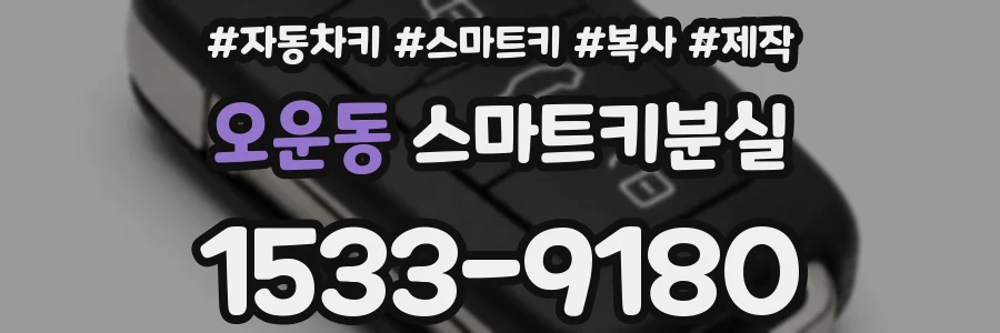 오운동 스마트키분실