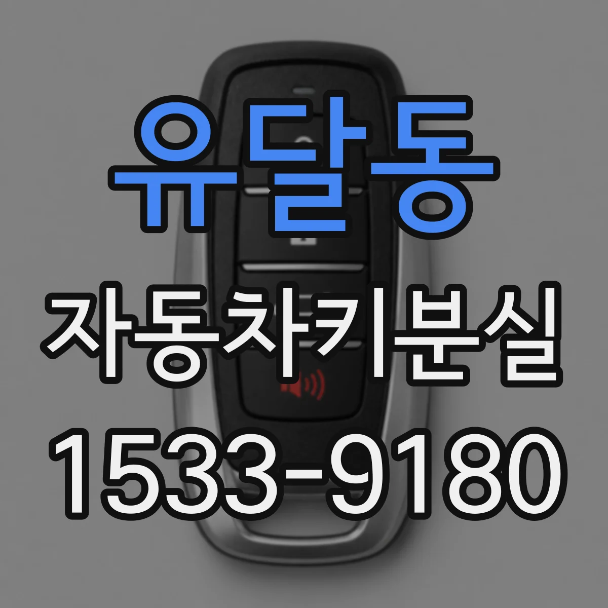유달동 자동차키분실
