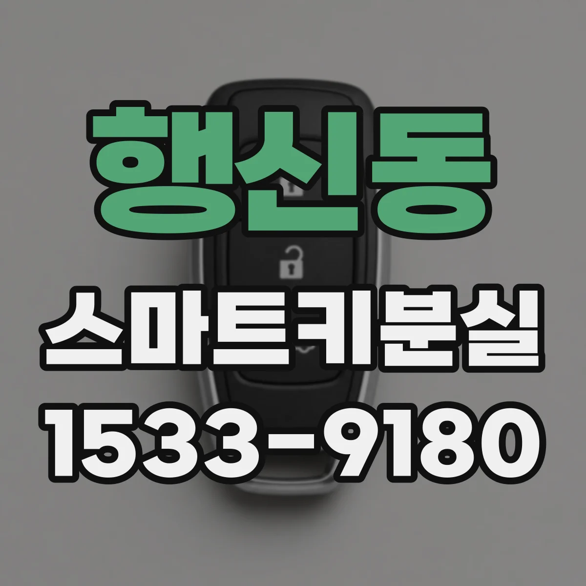 행신동 스마트키분실