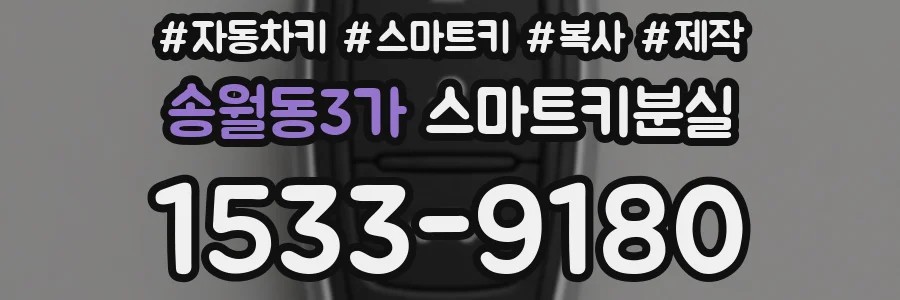 송월동3가 스마트키분실