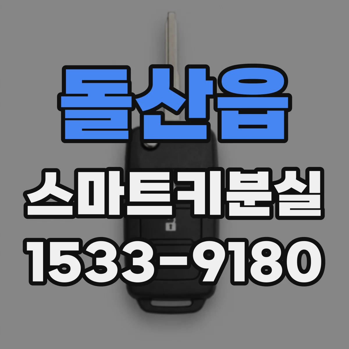 돌산읍 스마트키분실