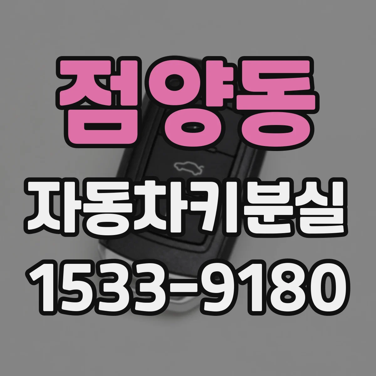 점양동 자동차키분실
