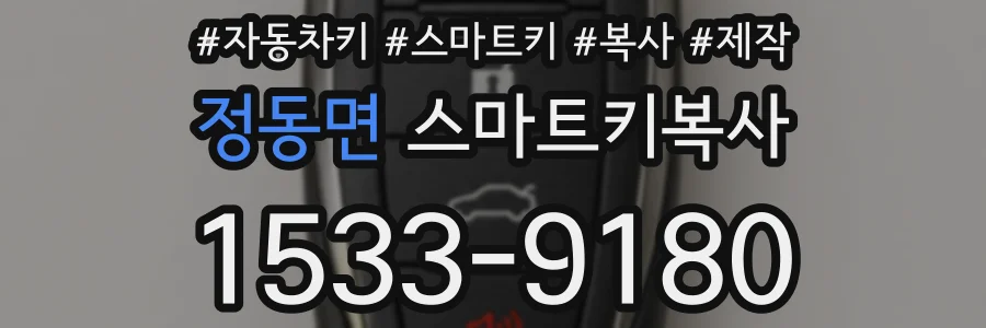 정동면 스마트키복사