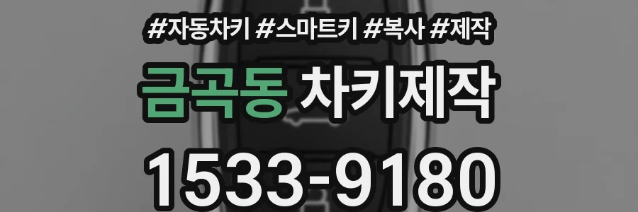 금곡동 차키제작