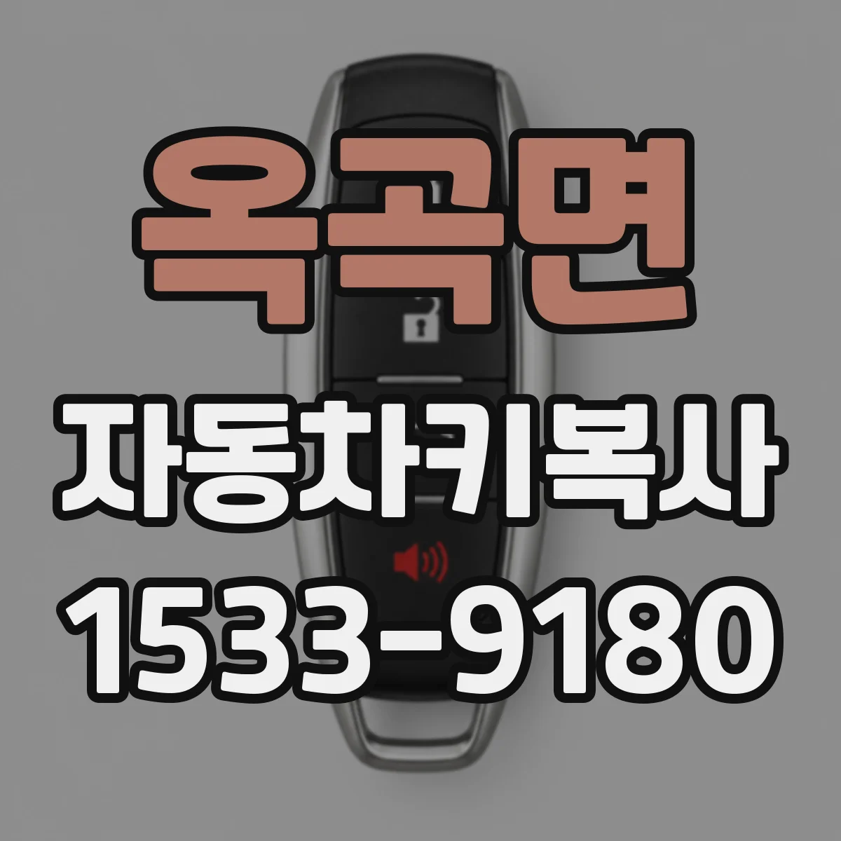 옥곡면 자동차키복사