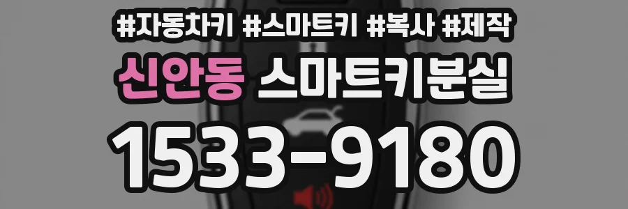 신안동 스마트키분실