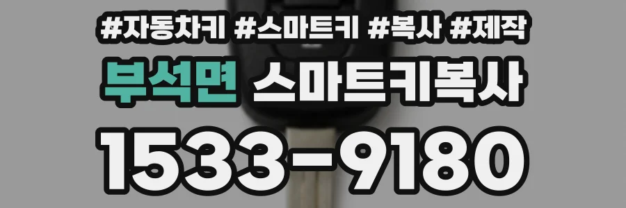 부석면 스마트키복사
