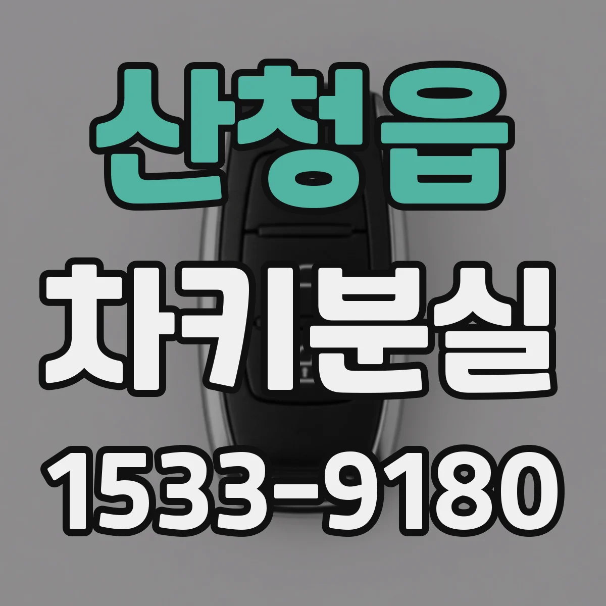 산청읍 차키분실