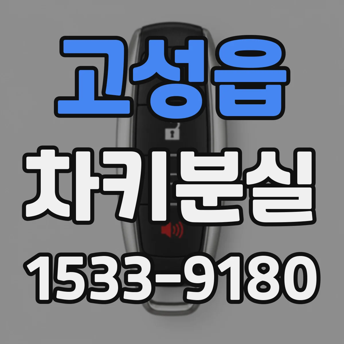 고성읍 차키분실