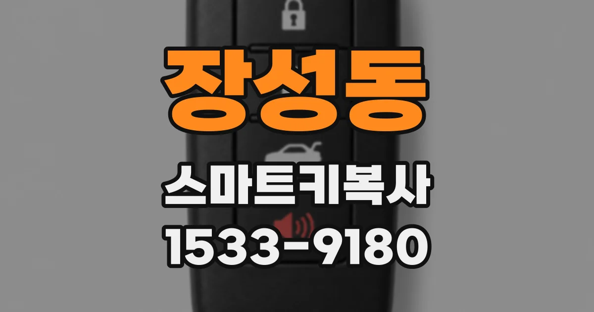 장성동 스마트키복사