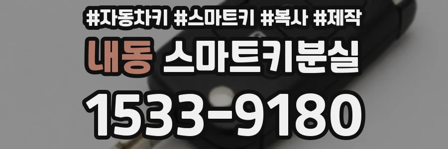 내동 스마트키분실
