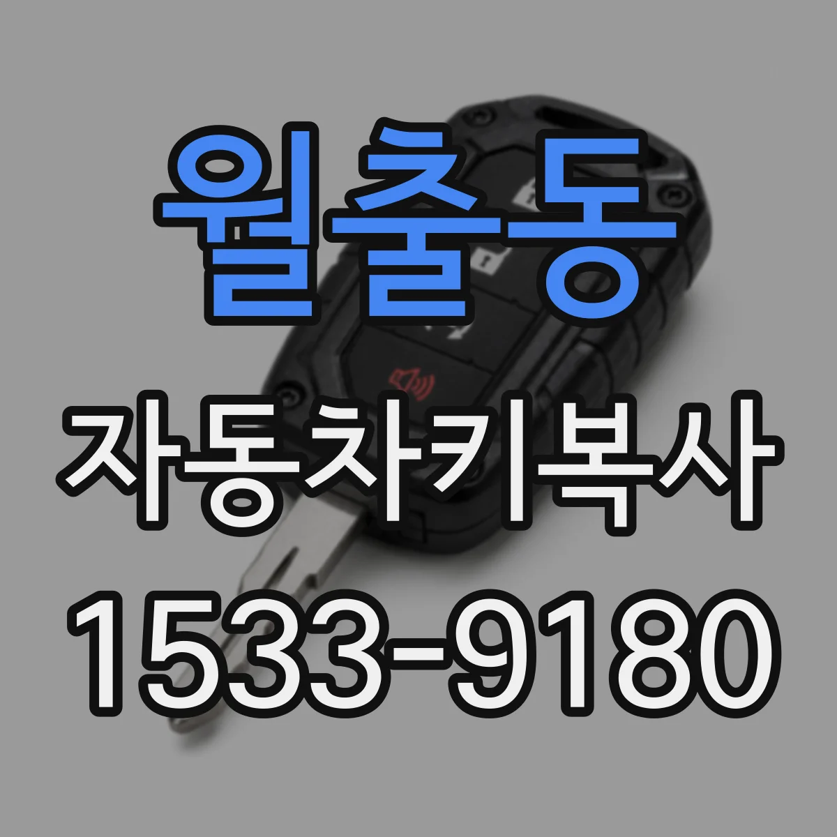월출동 자동차키복사