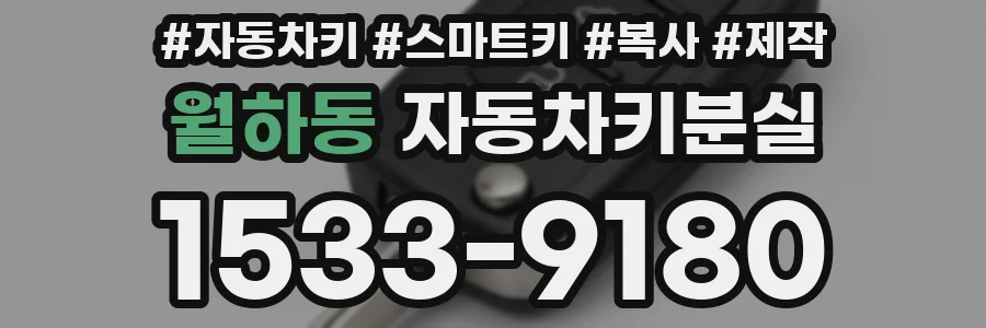 월하동 자동차키분실