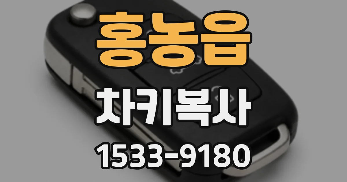 홍농읍 차키복사