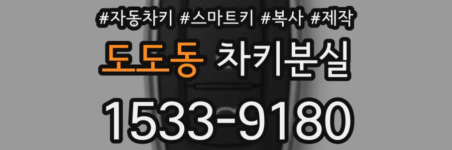 도도동 차키분실