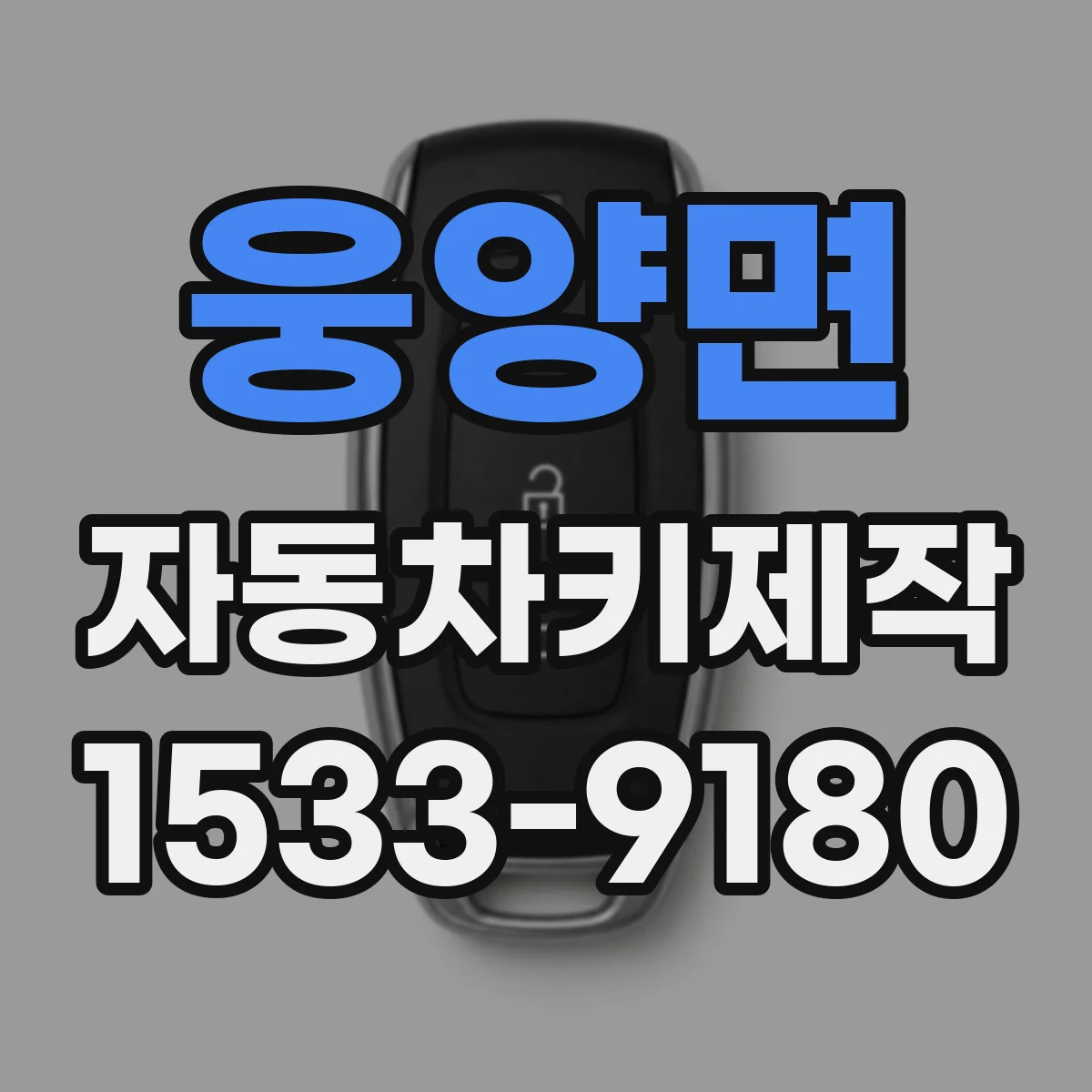 웅양면 자동차키제작
