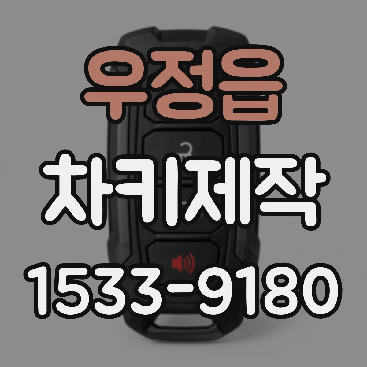 우정읍 차키제작