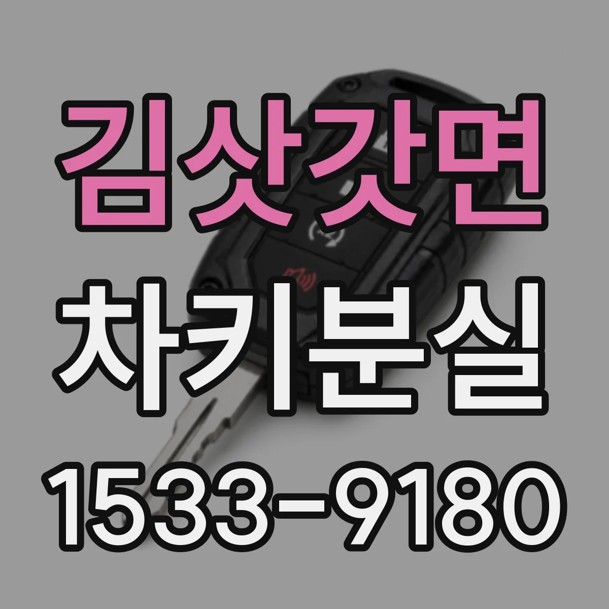 김삿갓면 차키분실
