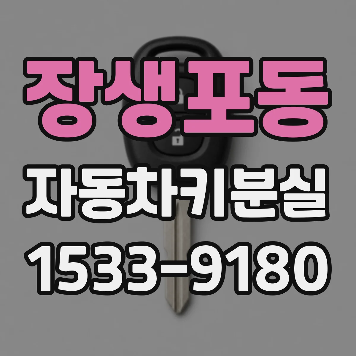 장생포동 자동차키분실