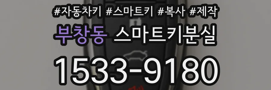 부창동 스마트키분실