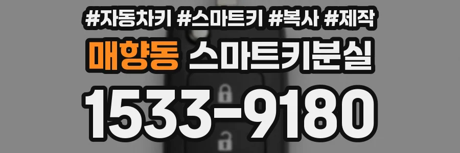 매향동 스마트키분실