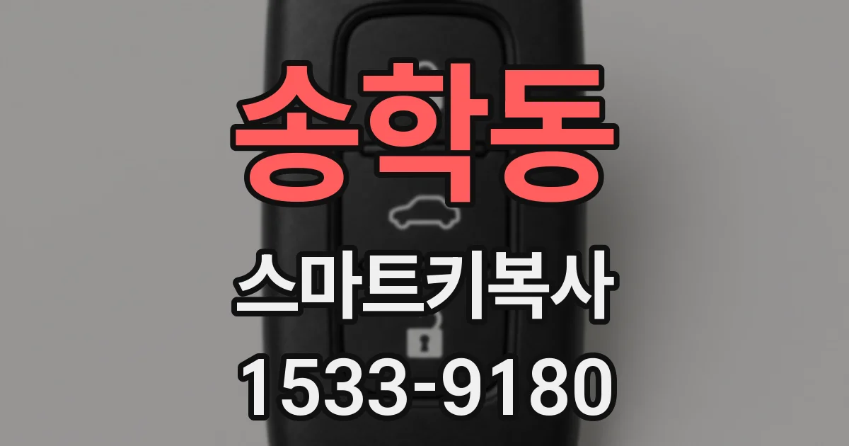 송학동 스마트키복사