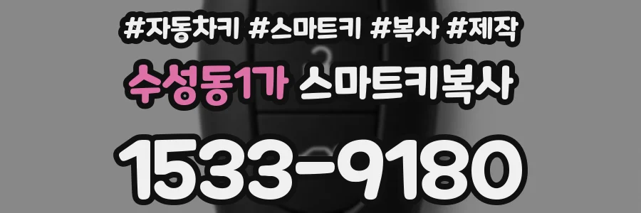 수성동1가 스마트키복사