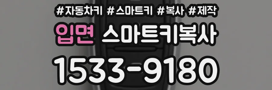 입면 스마트키복사