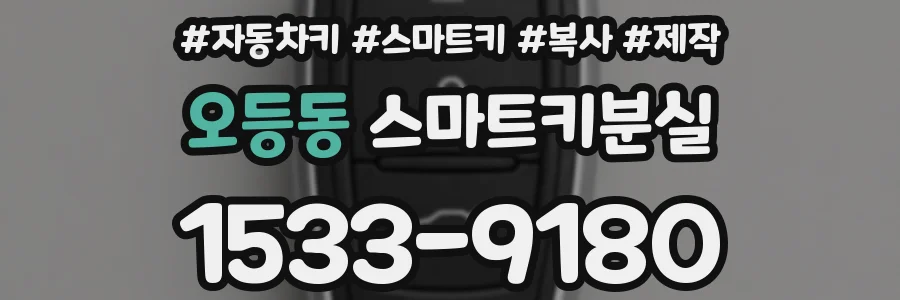 오등동 스마트키분실