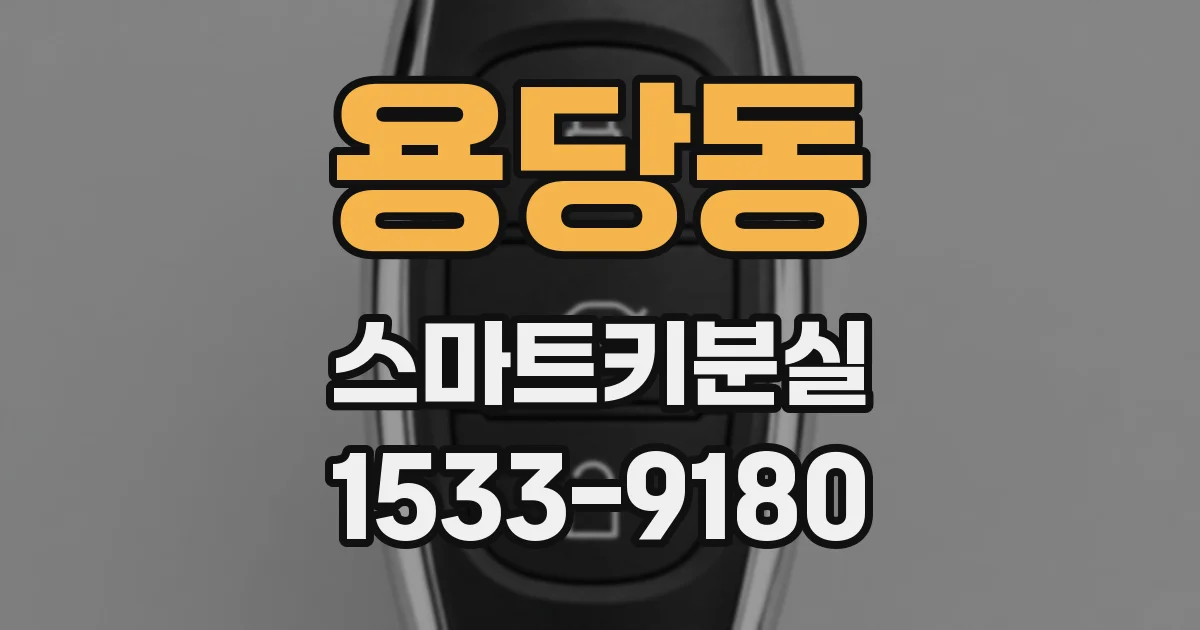 용당동 스마트키분실