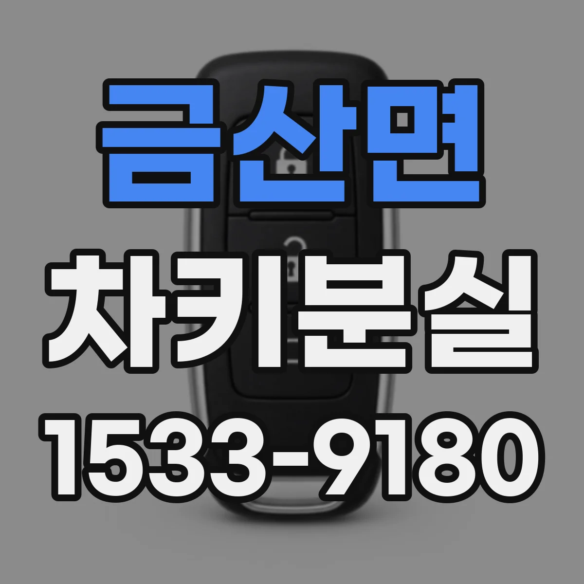 금산면 차키분실