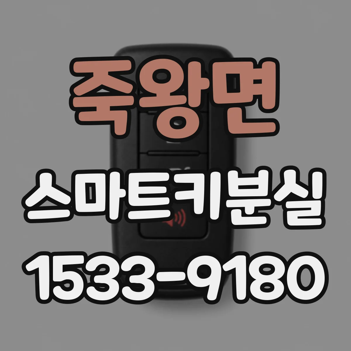죽왕면 스마트키분실