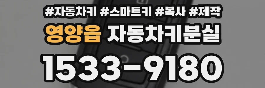 영양읍 자동차키분실