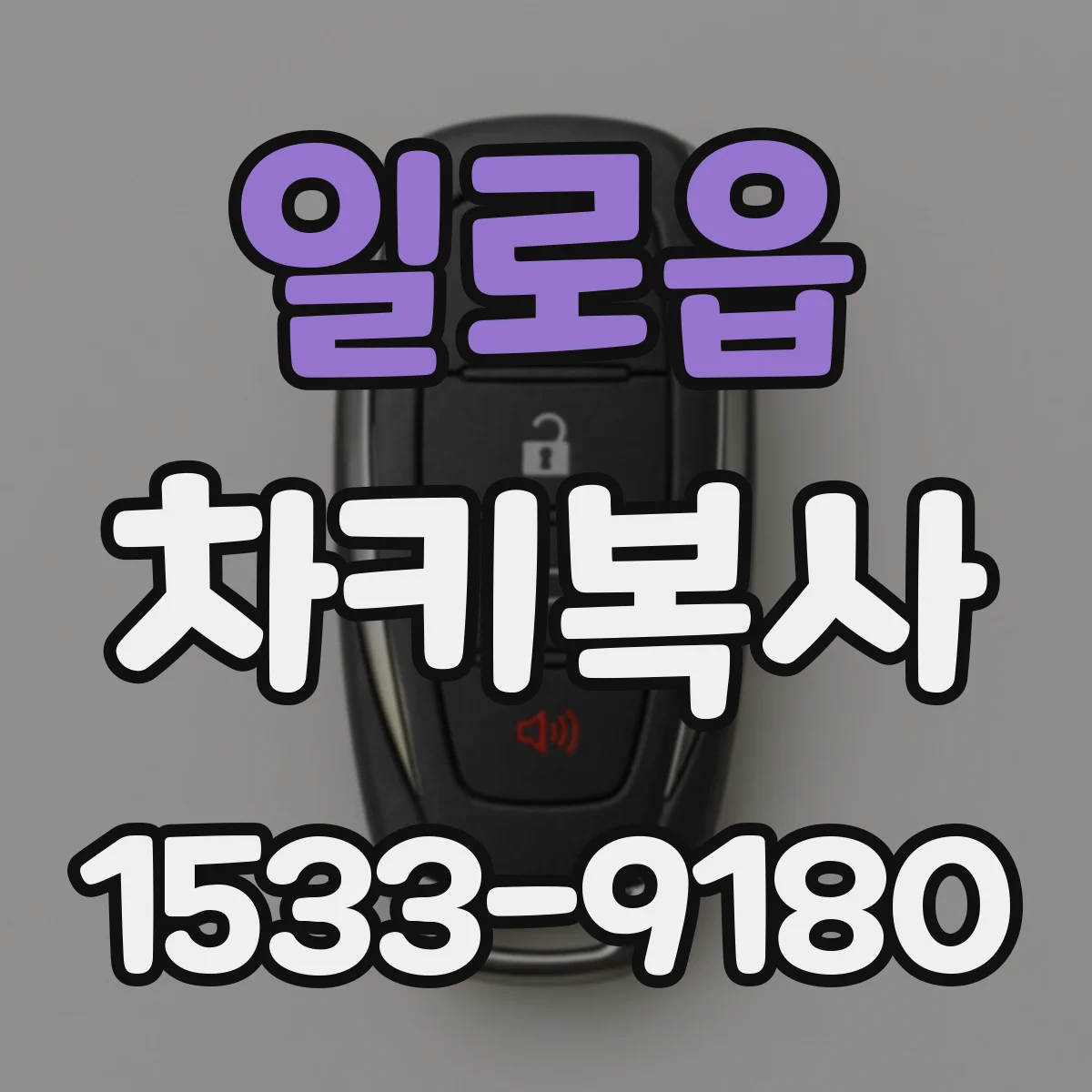 일로읍 차키복사
