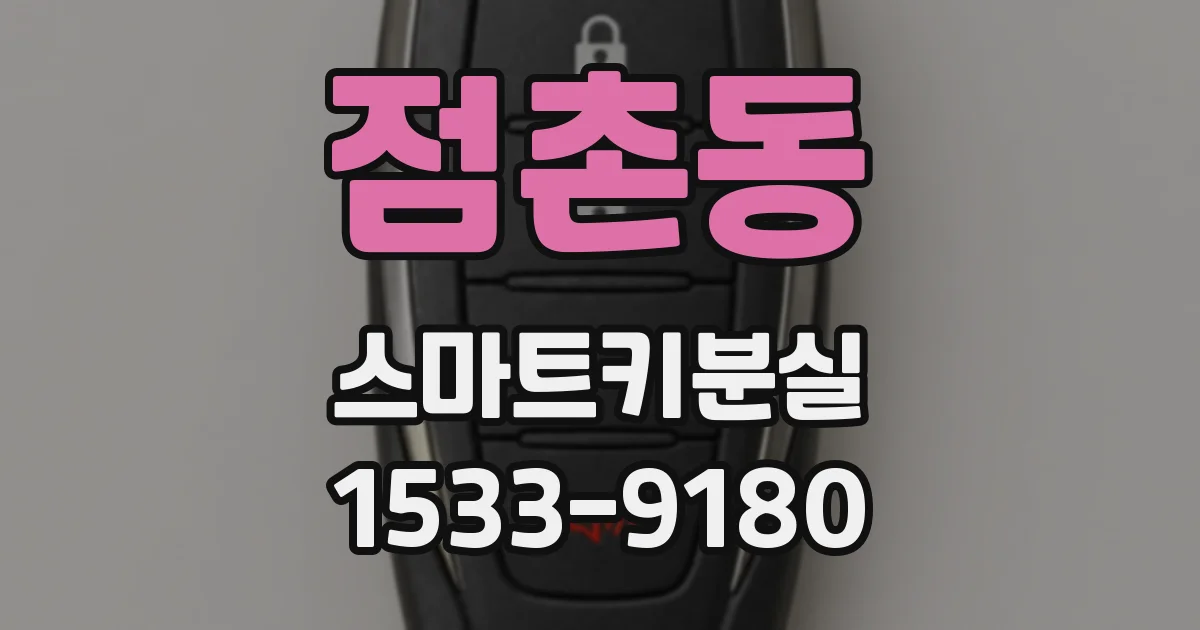 점촌동 스마트키분실